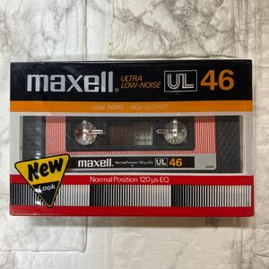 maxell カセットテープ UL 46 ノーマルポジション 年代物　希少