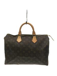 LOUIS VUITTON◆スピーディ35_モノグラム・キャンバス/PVC/BRW/総柄/M41524/SP1907