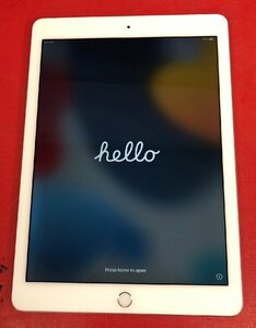 1円～　Apple iPad Air2 / Wi-Fi + Cellular / 16GB / シルバー / iOS 15.8.1 / 9.7型 (2048×1536) / A1567 / au 判定〇 / バッテリー50%