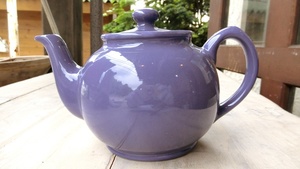 イギリス定番ティーポット パープル（紫） 4cup サドラー：JAMES SADLER 4 CUP TEAPOT