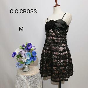C.C.CROSS 極上美品　ドレス　ワンピース　パーティー　Мサイズ　ピンク