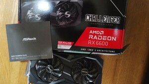 ASRock RX6600 Challenger D 8G CLD AMD Radeon RX6600