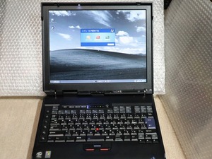 ■ IBM Windows XP, FDドライブ搭載 ThinkPad A30　レトロパソコン用に