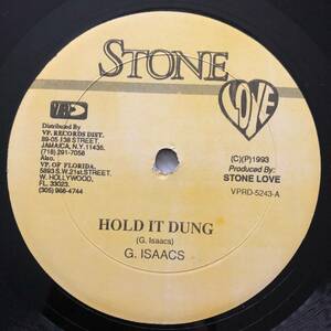 試聴 / GREGORY ISAACS / HOLD IT DUNG /Ba Ba Boom Riddim/Stone Love/reggae/dancehall/90