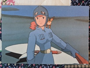 風の谷のナウシカ　ポストカード③ 　1984年アニメージュ付録　ジブリ　宮崎駿　