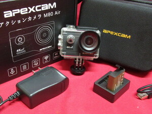 apexcam M80 Air アクションカメラ 管理6Y0101I-Y01