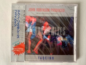 未開封 見本品 フェイドイン FADEINN テクノ・リミキシーズ TECHNO REMIXES ジョン・ロビンソン JOHN ROBINSON