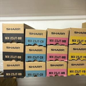 SHARP シャープ トナーカートリッジ　MX-23-JT 4色12本セット 