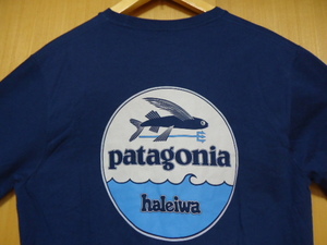 即決　ハワイ　patagonia　パタゴニア　ハレイワ　Ｔシャツ　紺色　ＸＳ　新品未使用品　ノースショア
