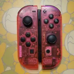 Nintendo Switchジョイコン　クリアピンク　動作確認済カスタム品