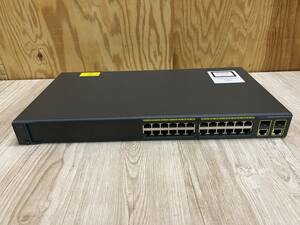 #6014-0425 #1 Cisco WS-C2960+24TC-L V02 初期化済み スイッチ 発送サイズ:140＋予定