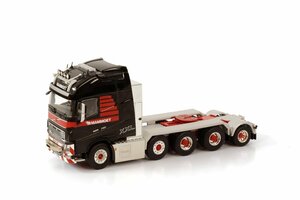 新品 WSI 1/50 MAMMOET マムート VOLVO ボルボ FH4 GLOBETROTTER XXL 8X4 + ADD ON AXLE トレーラーヘッド 02-2881 / 410281