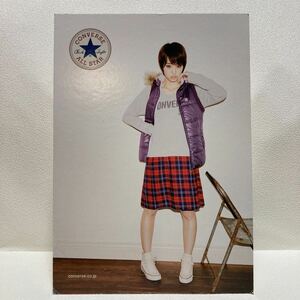 剛力彩芽 converseコンバース 販促用 ポップ 36cm × 26cm