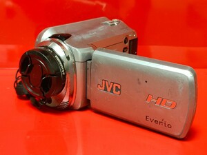 カメラ　デジタルビデオカメラ Everio JVC　JVC ビクター HDビデオカメラ　GZ-HD500- S 動作未確認 ビデオカメラ ハンディカム