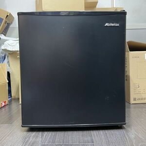 1円スタート 手渡可 Abitelax アビテラックス 1ドア冷蔵庫 AR-520JE黒 46L [家電] W45 x H51 x D45cm 2016年製 コンパクト 動作OK