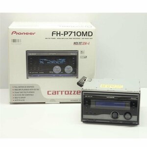 1円【ジャンク】PIONEER パイオニア/carrozzeria / CD MDデッキ/FH-P710MD/88
