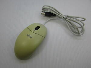 【YMS0035】★FUJITSU M-UAE96 USBマウス 動作確認済み★中古