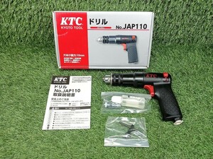 未使用 KTC 10mm 常圧 コンパクト エア ドリル JAP110