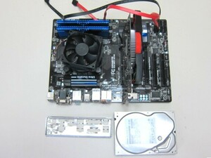 ☆　GIGABYTE M/B (GA-H87-D3H) CPU/HDD/RAM/I/Oパネル付き　☆