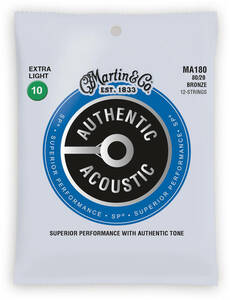 即決◆新品◆送料無料MARTIN MA180×1 Authentic Acoustic SP 12弦/メール便