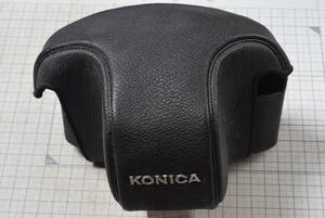 ＃16　古い革製カメラケース　KONICA　T3