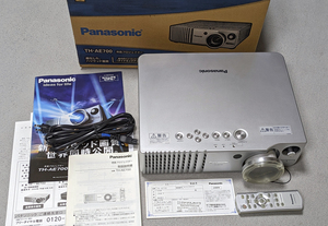 Panasonic 液晶プロジェクター TH-AE700 ランプ使用710時間 ハイビジョン ハリウッド画質