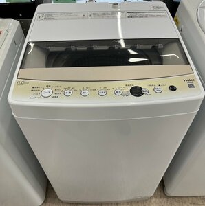 R4132　Haier　洗濯機　6㎏　JW-C60GK　2022年　引っ越し　一人暮らし　宇都宮　中古　新生活　配送OK　リサイクルR　現物確認