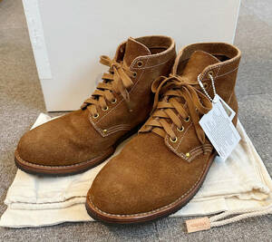 ■VISVIM 16AW F.I.L. 限定 ZERMATT BOOTS-FOLK BROWN-M10 中村ヒロキ氏 考案 Vibram ソール 0116202002005 BRIGADIER BOOTS