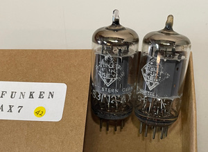 Telefunken Made in West Germany 刻印マーク ◇ ECC83 12AX7 2本 その42