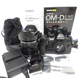 オリンパス OM-D E-M1Ⅱ デジタルカメラ 12-40mm 1:2.8 レンズ OLYMPUS 通電確認済 80サイズ発送 KK-2674861-104-mrrz