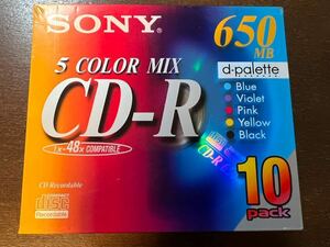 ☆★SONY（太陽誘電） 貴重品 国産CD-R 650MB 10枚 カラーミックス★☆