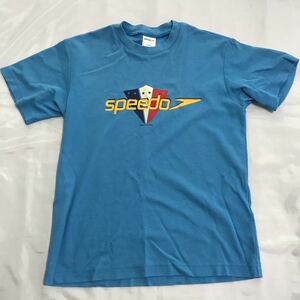 SPEED ミズノ製　半袖Tシャツ　メンズ　Mサイズ　ブルー　スポーツウェア　トップス