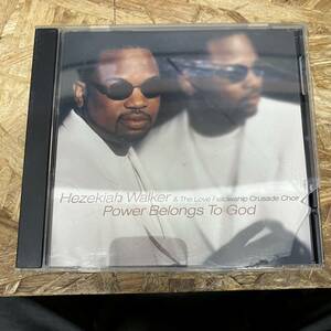 シ● HIPHOP,R&B HEZEKIAH WALKER & THE LOVE FELLOWSHIP CRUSADE CHOIR - POWER BELONGS TO GOD シングル,RARE,INDIE!! CD 中古品