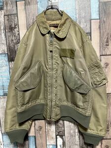 Vintage 米軍実物 70s CWU-45P フライトジャケット SCOVILL GRIPPER ヴィンテージ 70