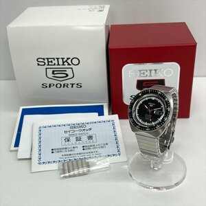 SEIKO セイコー 5SPORTS 5スポーツ 55周年記念 初代復刻 限定 4R36-13S0 SBSA223 メンズ腕時計 AT 自動巻き デイデイト 箱/保証書 極美品