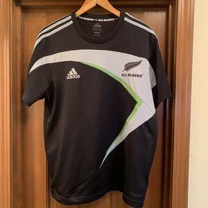 adidas/アディダス/ラグビー/ALL BLACKS/オールブラックス/トレーニングシャツ/オーストラリア代表/サイズ不明/半袖/ブロークコア/現状渡し