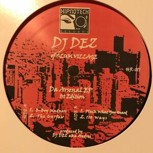 [ DJ Dez - Da Arsenal EP - Hipnotech HR-011 ] Andres , Underground Resistance
