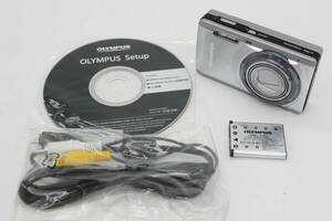 【返品保証】 オリンパス Olympus μ-7050 7x Wide バッテリー付き コンパクトデジタルカメラ v475