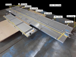 (N）３，4トン用強化　サイド・リアーアオリ(スクラップ、木材、、重機積載用等々、特注品)　新品・未使用品