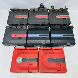 ☆1円〜☆ SHARP シャープ TWIN FAMICOM ツインファミコン AN-500B AN-500R AN-505-BK 本体 まとめて 8台 セット レトロゲーム ジャンク