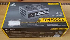 ほぼ新品　CORSAIR　パソコン電源　高耐久　RM1000x　5千円相当オマケ有　2030年9月まで保証あり