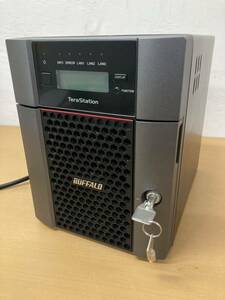 堀)① BUFFALO TeraStation TS5410DN HDD無し バッファロー 4TB TS5410DN0404 4ドライブ 法人向け NAS 中古品 (240117 9-3)