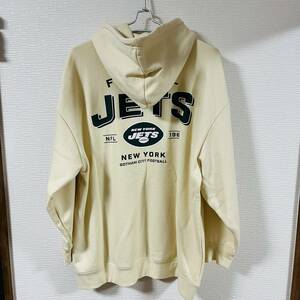 NFL x サンキューマート コラボ - NEW YORK JETS パーカー ジェッツ アメフト 期間限定販売品 販売終了品 (タグ付き新品未使用品)