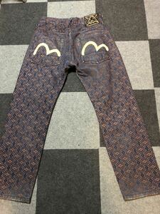 EVISU エヴィスジーンズ MONOGRAM LIMITED SIZE 32 W