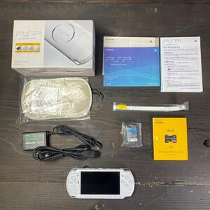 ex3120 極美品 SONY ソニー PlayStation Portable プレイステーションポータブル PSP パールホワイト PSP-3000 付属品有り