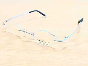 新品　VELOCITY　ベロシティ　日本製　HOYA ホヤ　メガネ　眼鏡　高級感　オシャレ　綺麗　ツーポイント　チタン　軽い　シルバー