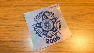 【北米仕様】FOP 全米警察友愛会 カリフォルニア ステッカーデカール USDM高速有鉛JDM世田谷ベース POLICE ポリスカー 2006会員　北米