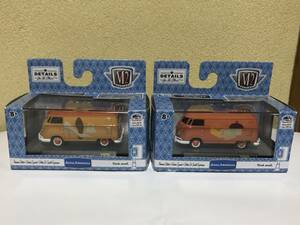 1/64　M2 Machines　1960　VW Delivery Van USA Model　2台セット　②