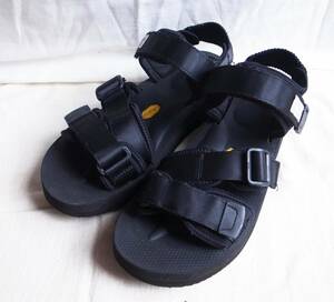 SUICOKE スイコーク サンダル US8 黒 26㎝ KISEE-VPOIS