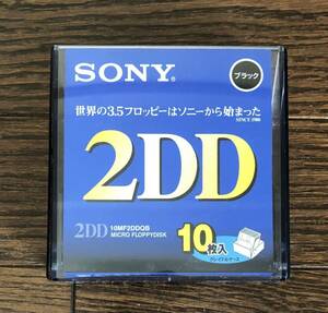 激レア ご入用の方どうぞ!SONY 3.5型フロッピーディスク 2DD10枚入のうち残5枚 ソニー 1990年代前半